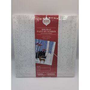 Merry Moments Holiday Paint-By-Number